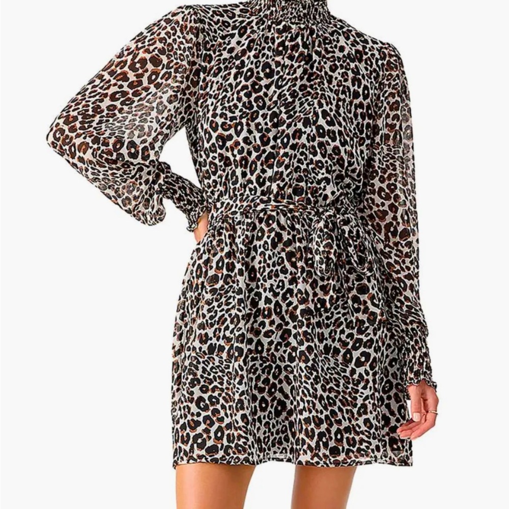 Sanctuary Too Fab Women’s Smocked Short Mini Dress - size Medium